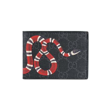 gucci mens wallet snake|gucci wallet snake cheap.